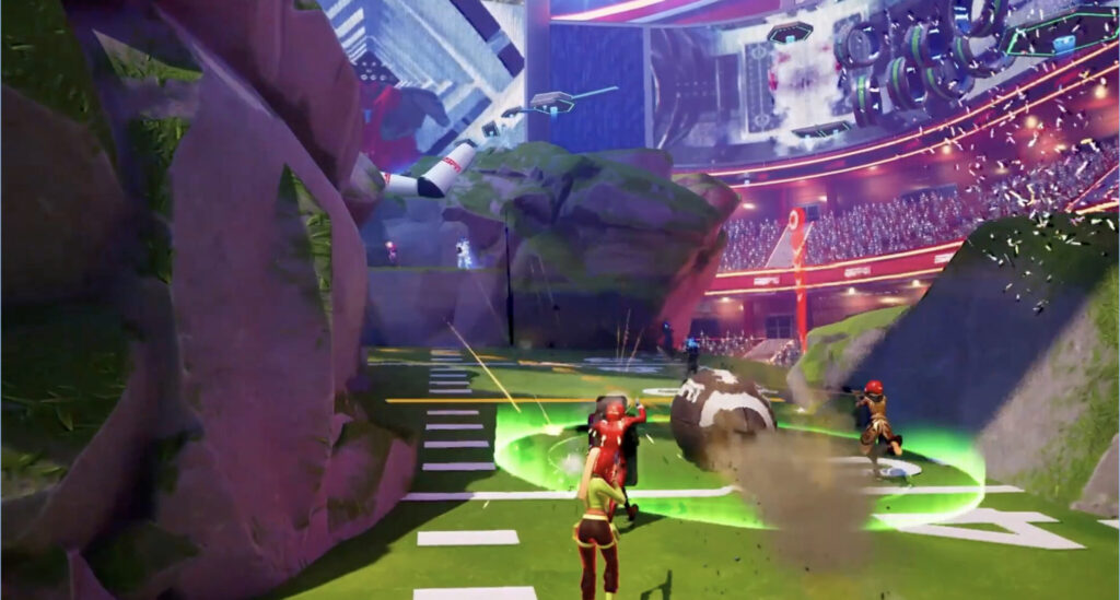 ESPN Football Island Fortnite map